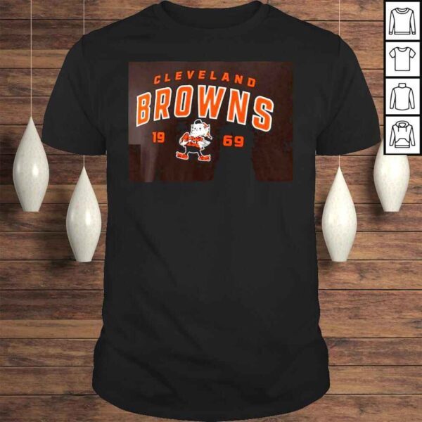 Cleveland Browns Established Brown Tee Shirt