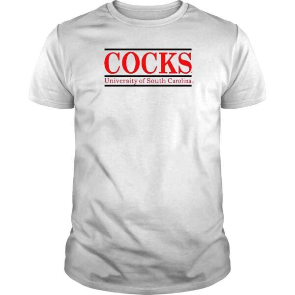 Cocks University Of South Carolina TShirt