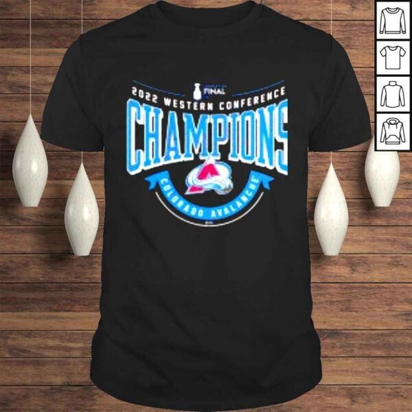 Colorado Avalanche 2022 Western Conference Champions Tshirt