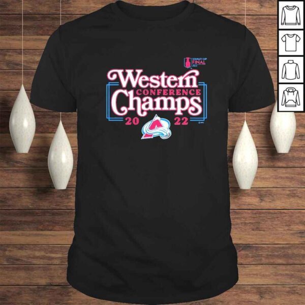 Colorado Avalanche Stanley cup 2022 Western Conference Champions shirt