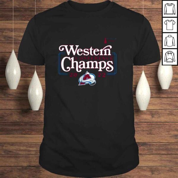 Colorado Avalanche Western Conference Champs 2022 Stanley cup Final shirt