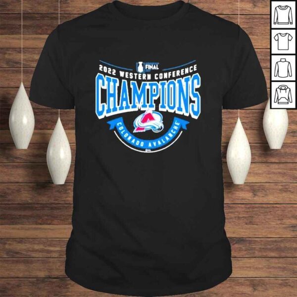 Colorado avalanche champions western 2022 finals shirt