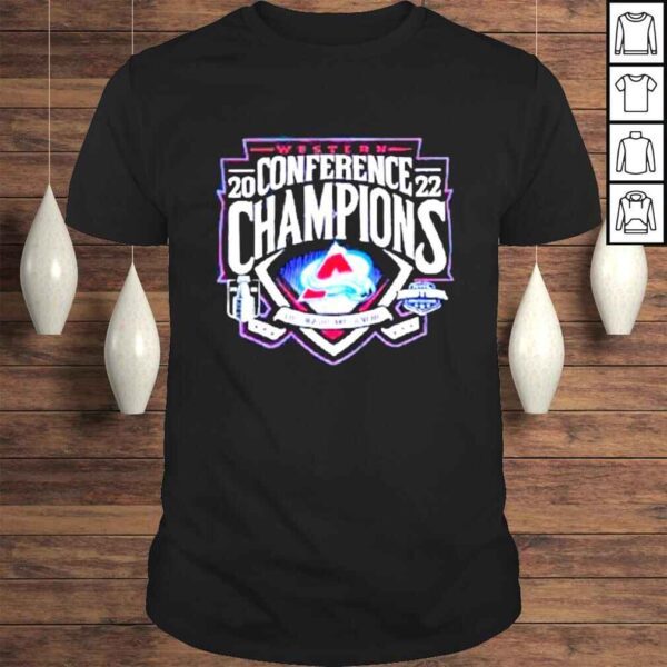 Colorado avalanche western conference champions 2022 stanley cup playoffs shirt