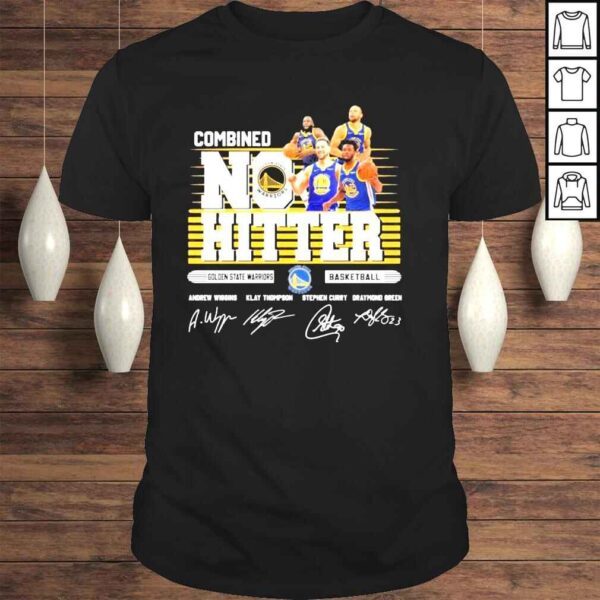 Combined no hitter golden state warriors basketball shirt