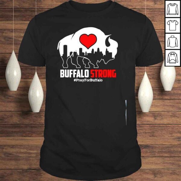 Community strength pray support new york buffalo strong shirt