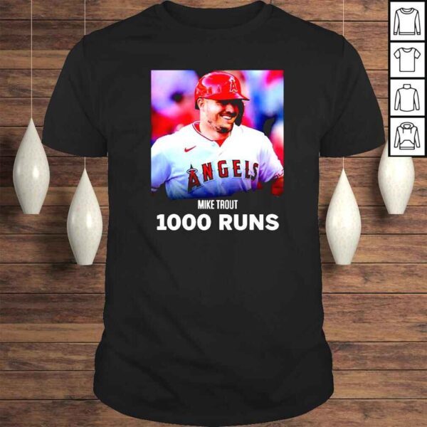 Congratulations Mike Trout 1000 Career Runs TShirt