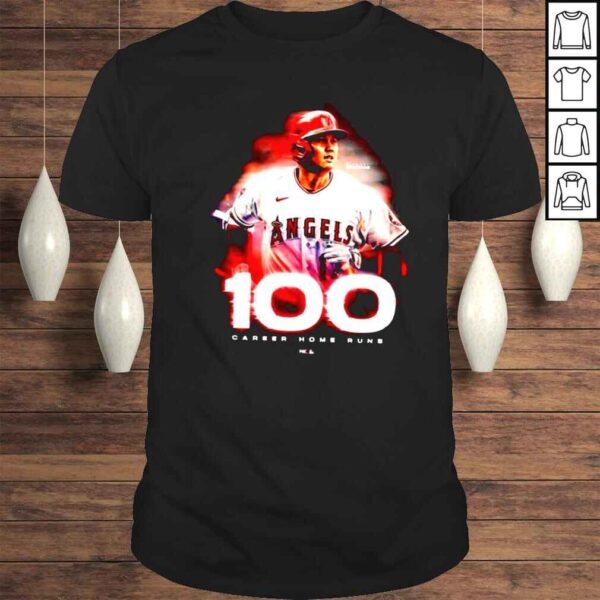 Congratulations Shohei Ohtani 100 Career Home Runs shirt