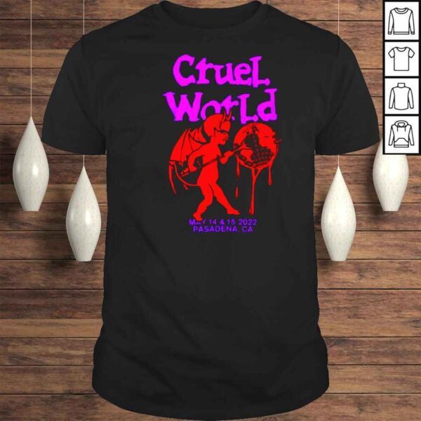 Cruel World Devil Pasadena CA shirt