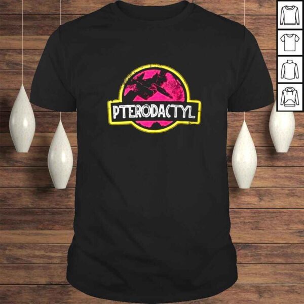 Custom Name Pterodactyl Pinkl Superman Shirt