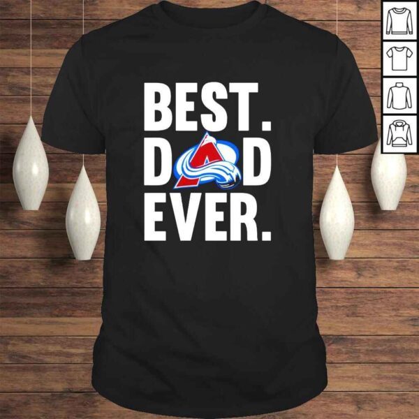 Dad Ever Colorado Avalanche logo shirt