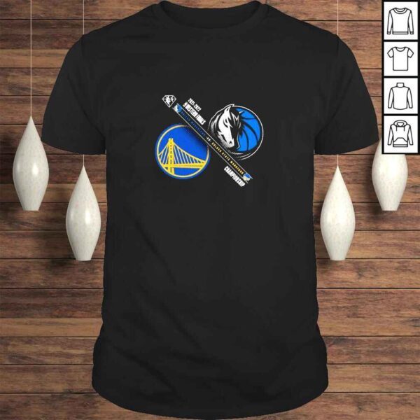 Dallas Mavericks vs Golden State Warriors 20212022 Western Finals Championship shirt