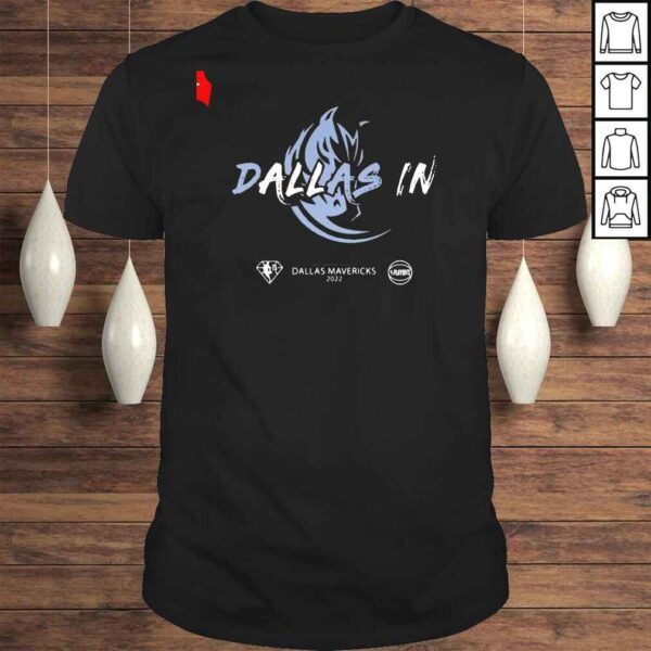 Dallas in Dallas Mavericks 2022 shirt