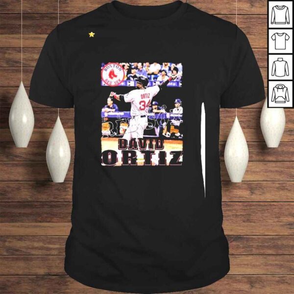 David Ortiz Boston Red Sox 2022 shirt