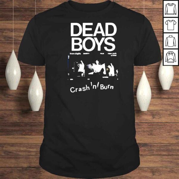 Dead Boys Crash N Burn Shirt