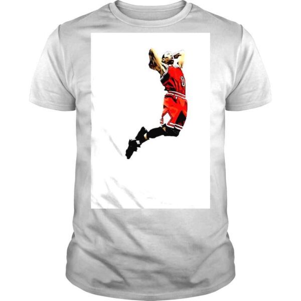 Derrick Rose 1 basketball cartoon shirt