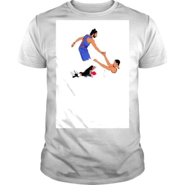 Derrick Rose basketball cartoon shirt