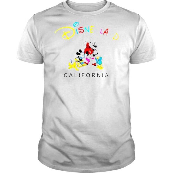 Disneyland California Disney Cartoon Est 1955 T Shirt