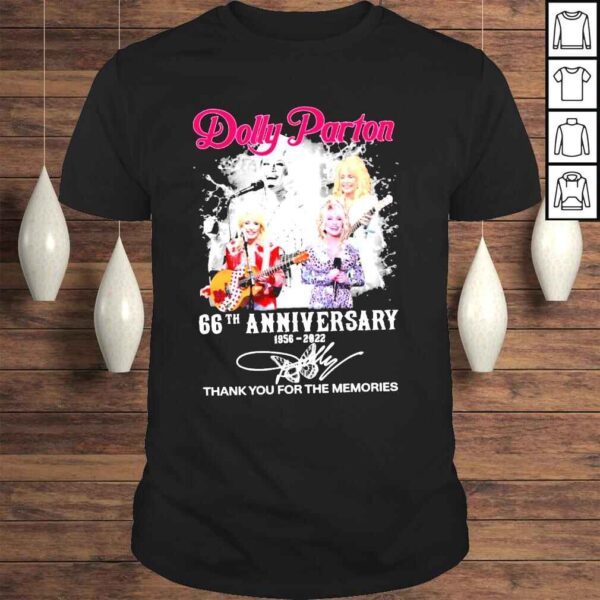 Dolly parton 66th anniversary thank you for the memories shirt