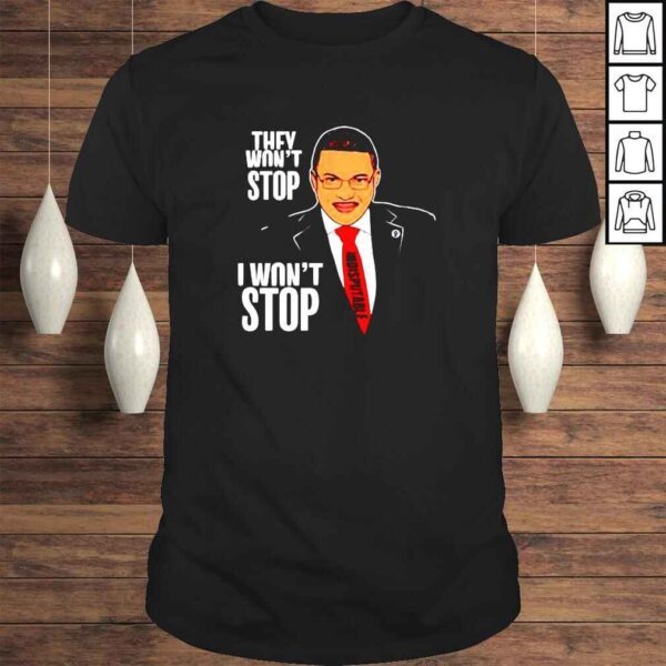 Dr Rashad Richey Cenk Uygur They Wont Stop I Wont Stop shirt