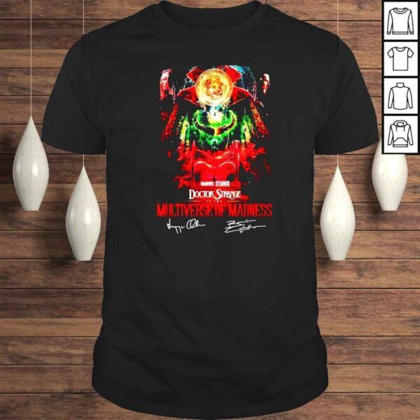 Dr Strange Loki Scarlet Witch Doctor Strang in the Multiverse of Madness signatures shirt