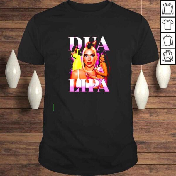 Dua Lipa vintage 90s bootleg retro shirt