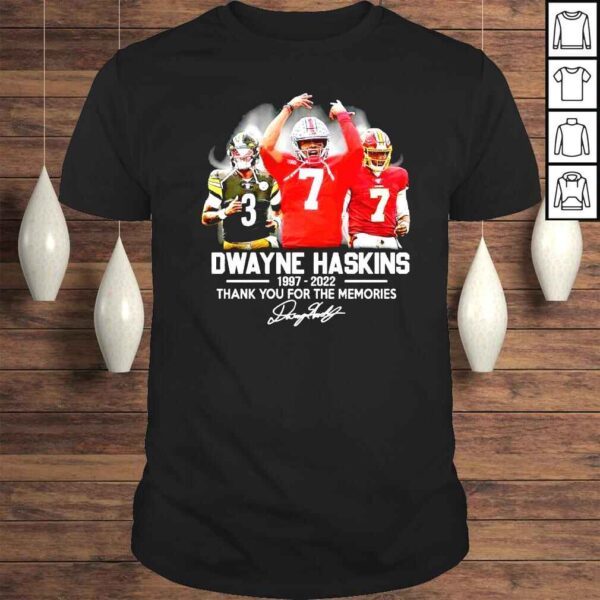 Dwayne Haskins 1997 2022 thank you for the memories shirt