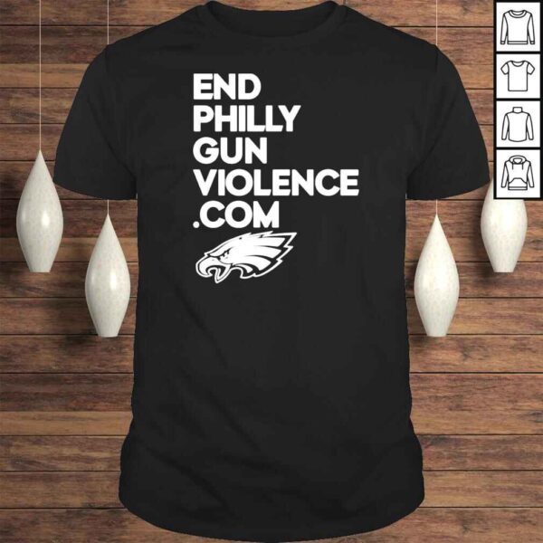 Eagles Cheerleaders End Philly Gun Violence Com Philadelphia Eagles TShirt