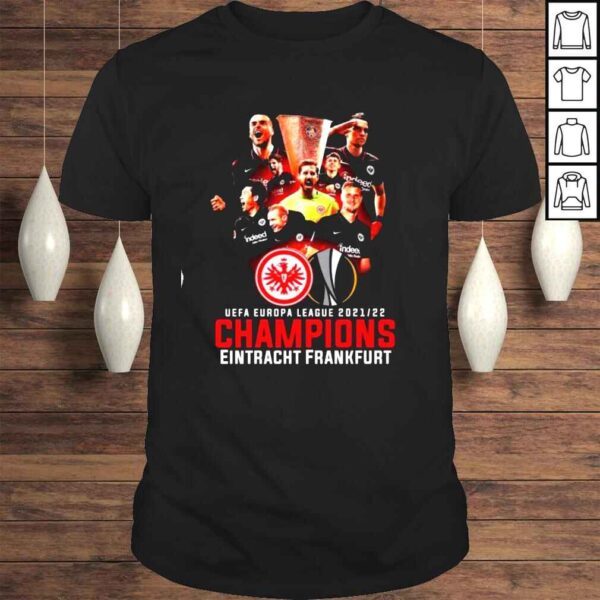 Eintracht Frankfurt UEFA Europa League 20212022 Champions Shirt