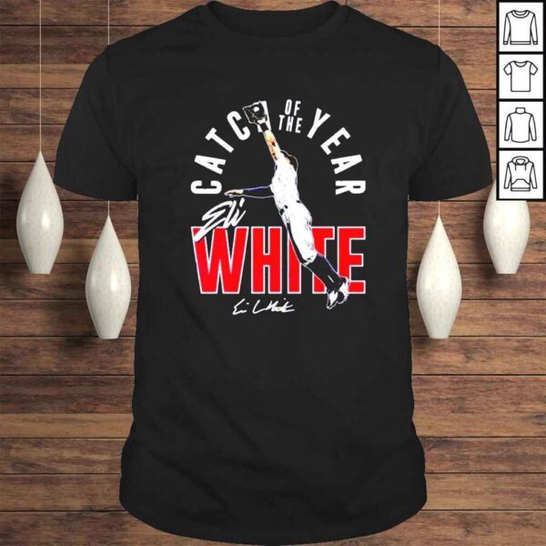 Eli White Texas Catch of the Year signature shirt