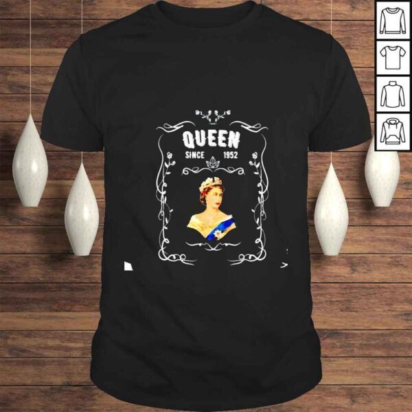 Elizabeth II Queen Legend British Crown Platinum since 1952 shirt