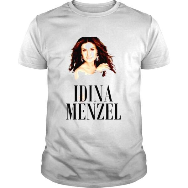 Elsa Voice Idina Menzel Potrait Shirt