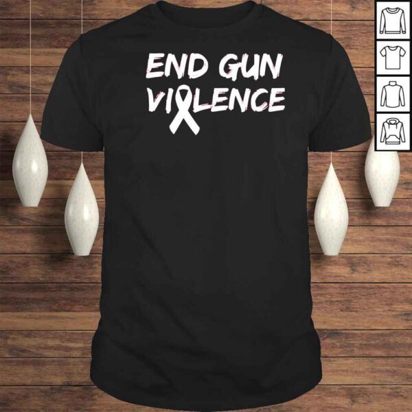 End Gun Violence Ribbon Shirt