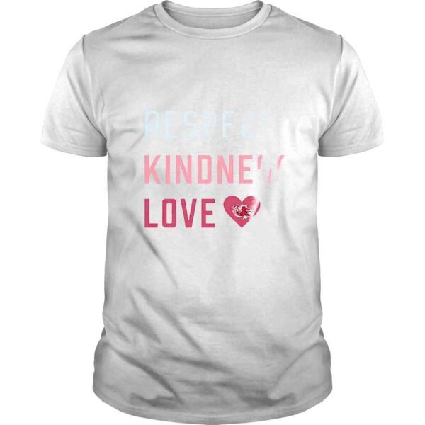 Equality Respect Kindness love South Carolina Gamecocks shirt