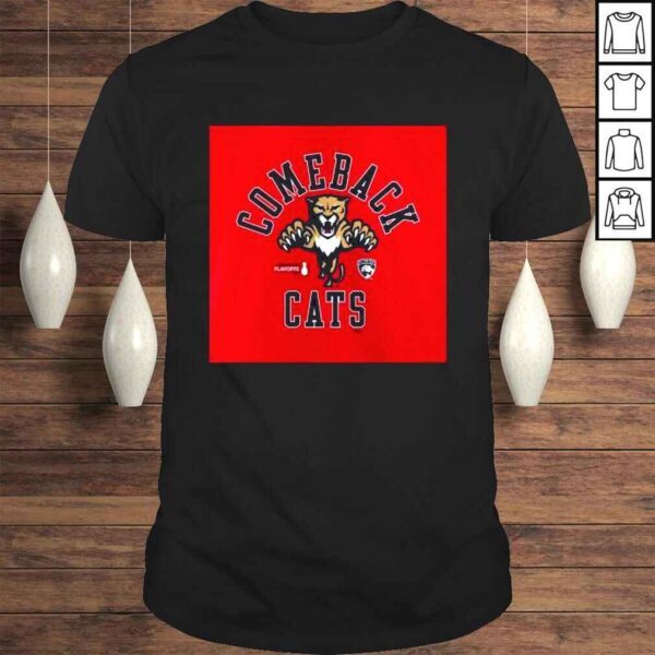 Florida Panthers 2022 Stanley Cup Playoffs Comeback Cats Red Shirt