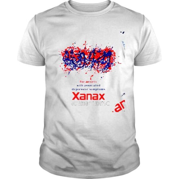 For anxiety with associated depressive symptoms Xanax alprazolam Tablets shirt