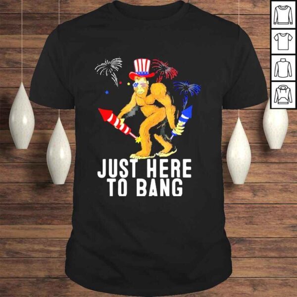 Fourth of july 4th of july Im just here to bang shirt