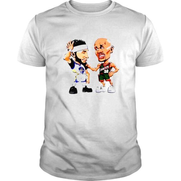 Gary Payton vs Klay Thompson shirt