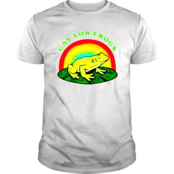 Gay For Frogs shirt