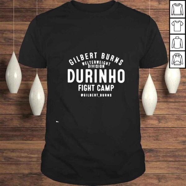 Gilbert burns durinho fight camp shirt