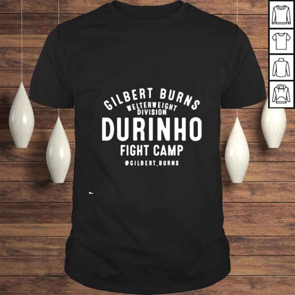 Gilbert burns welterweight division durinho fight camp shirt