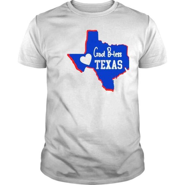 God Bless Texas Prayers for Texas Anti Gun Pray For Texas Shirt