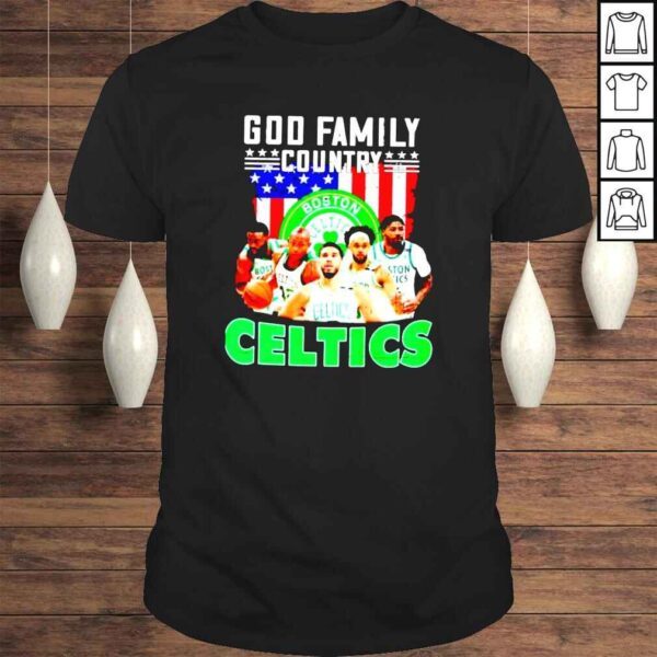 God family country Celtics shirt