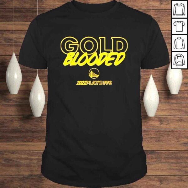 Gold blooded 2022 playoffs shirt