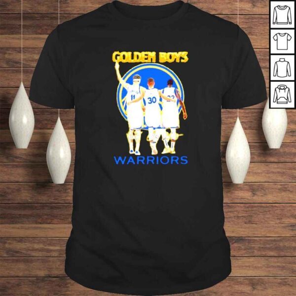 Golden Boys Warriors Thompson Curry Green Signatures shirt