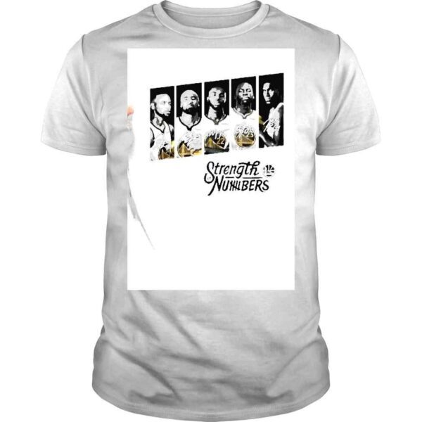 Golden State Warriors Strength in Numbers signatures shirt