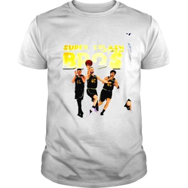 Golden State Warriors Super Splash Bros cartoon shirt