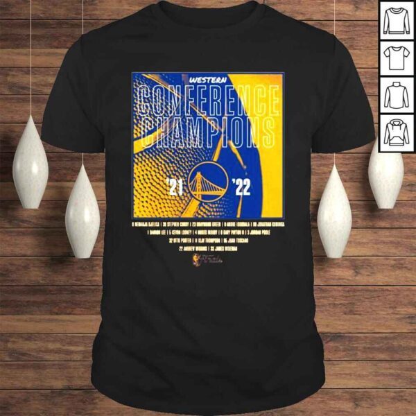 Golden State Warriors Western Conference Champions 20212022 shirt