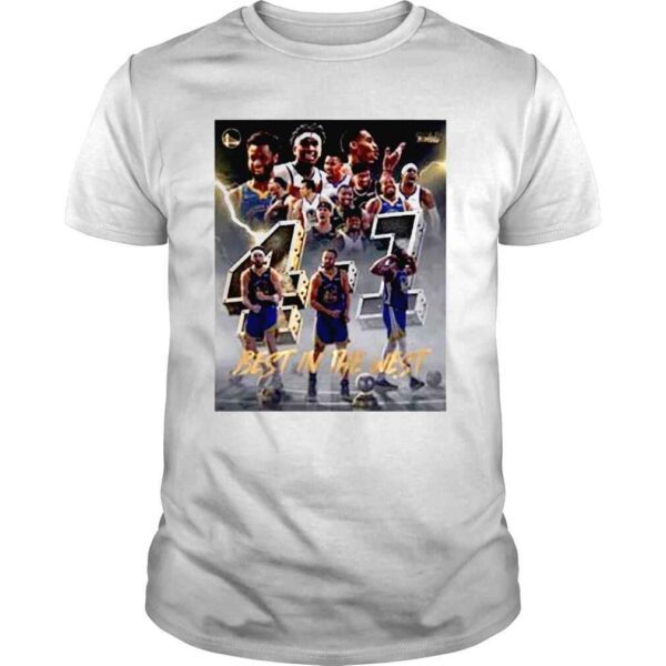 Golden state warriors best in the west 41 shirt