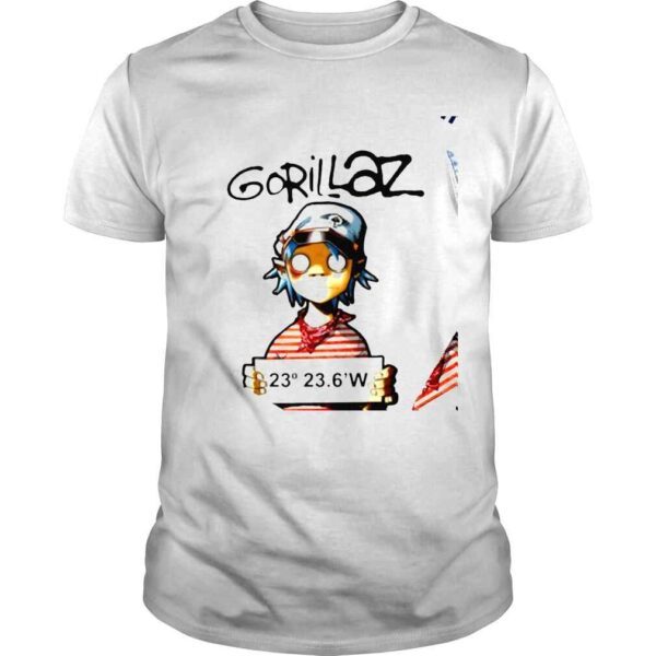 Gorillaz 23 236 W cartoon shirt