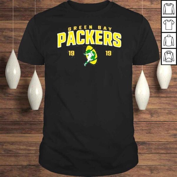 Green Bay Packers fanatics green big and tall established shirt